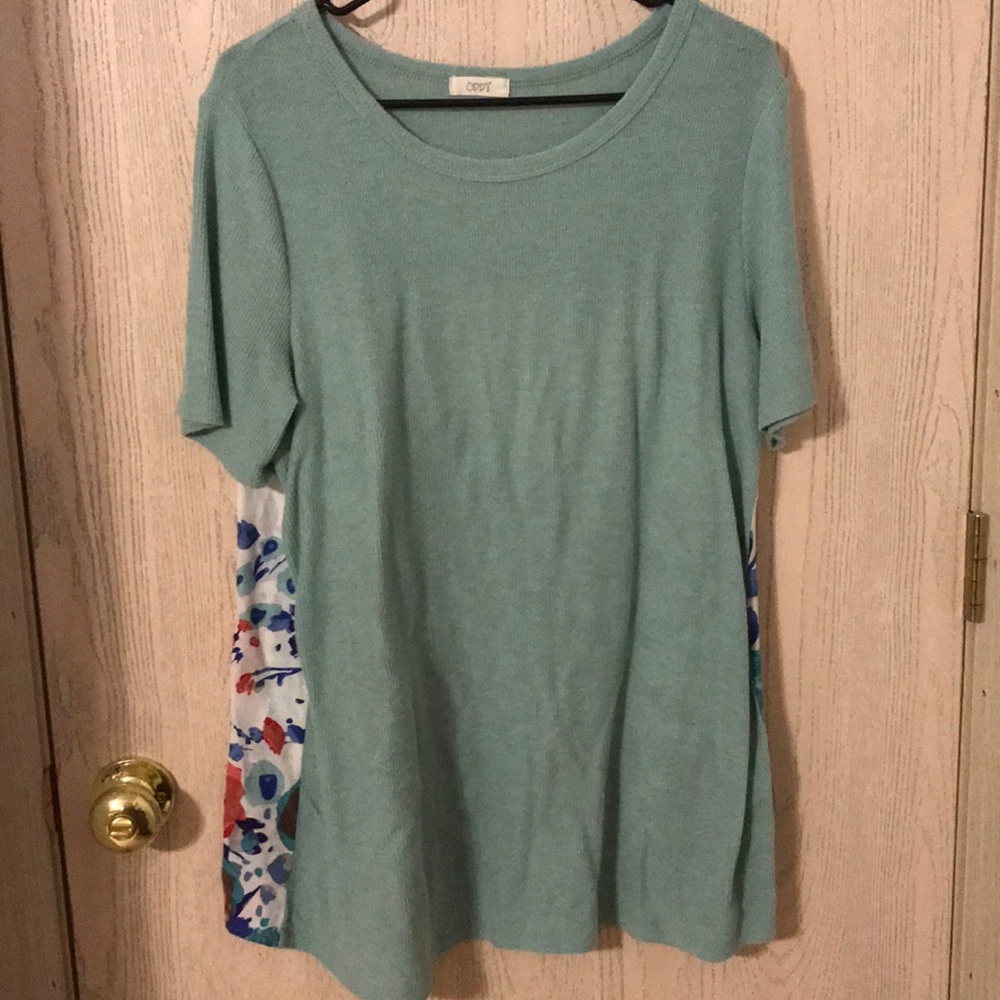 Watercolor back plus top